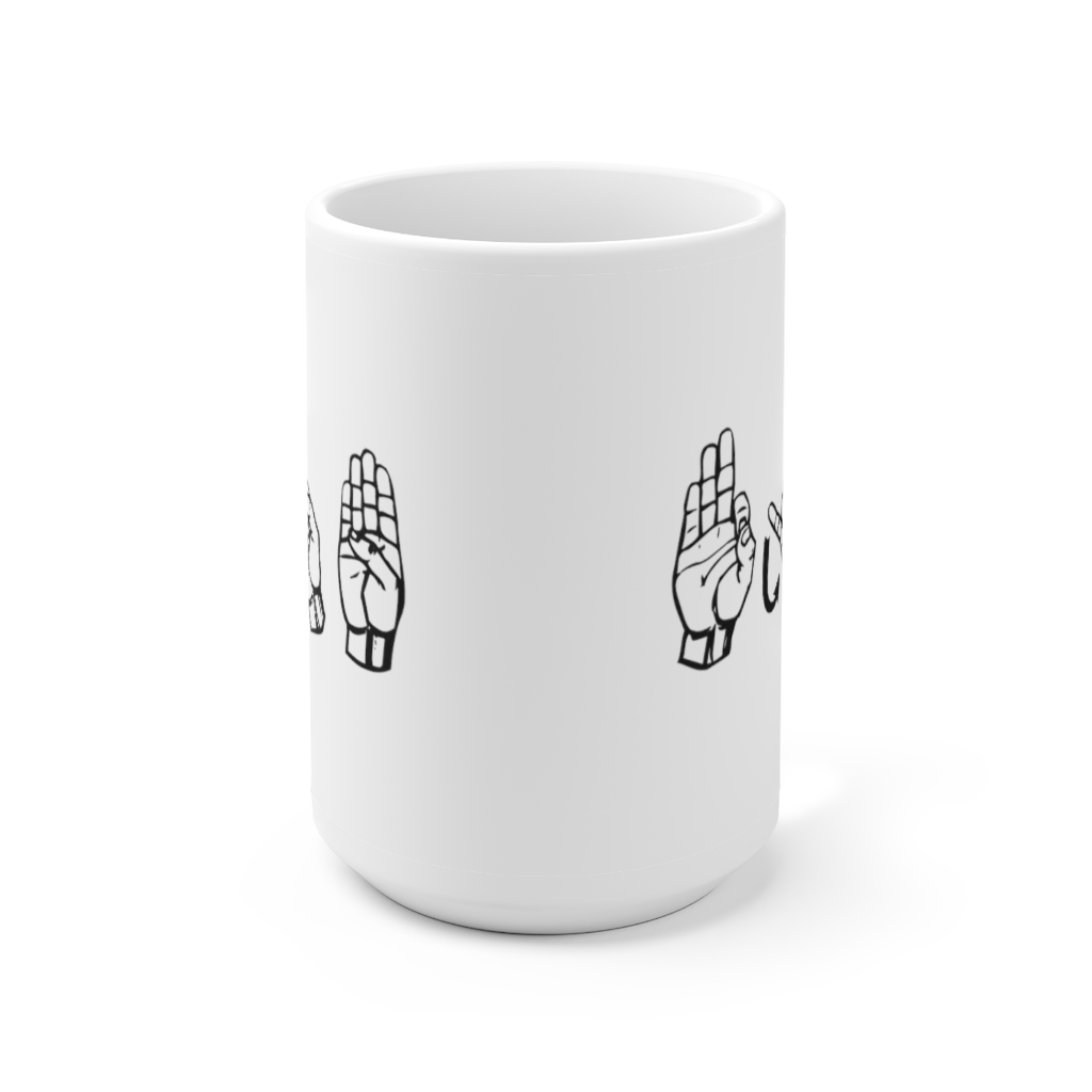 FJB sign language 15oz Mug – US MAGA MERCH